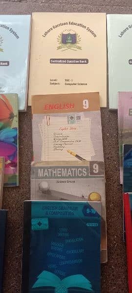 Class 9  and 10 books 10/10 condition+ unique notes of both classes 5