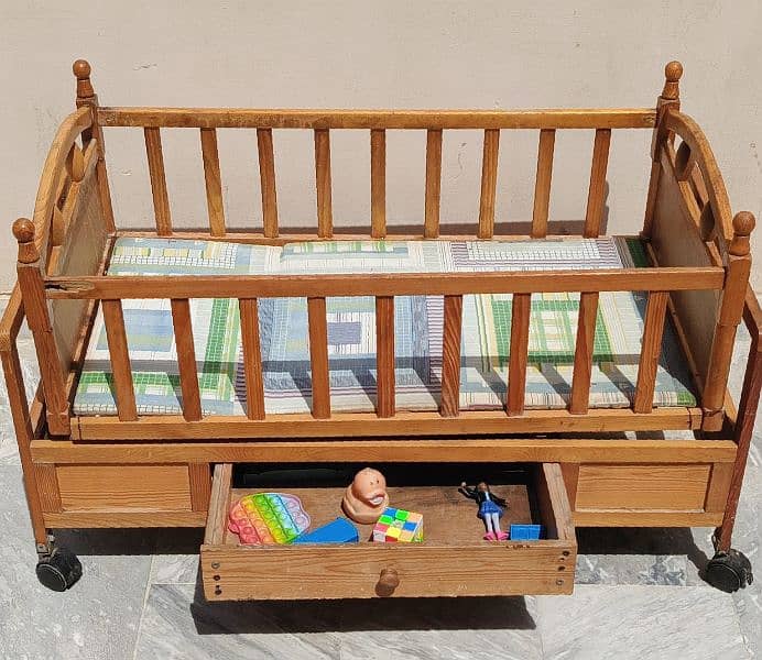"Dream Haven: Secure and Stylish Baby Cots for Your Little One 2