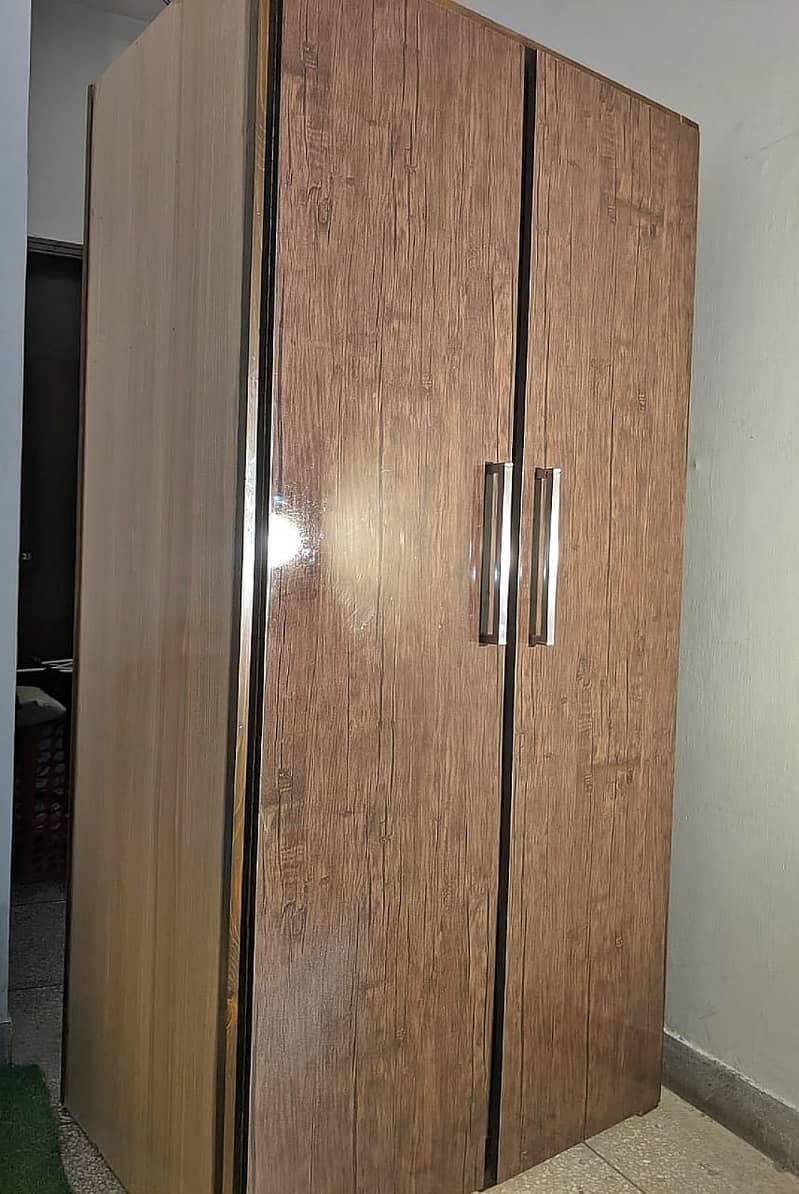 Wardrobe Apparel Closet Wooden Almaari cupboard 2