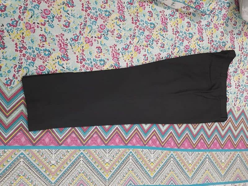 black suit - 5 to 6 times worn only. almost new. 5