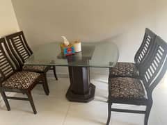 Dining Table with 4 Chairs 0