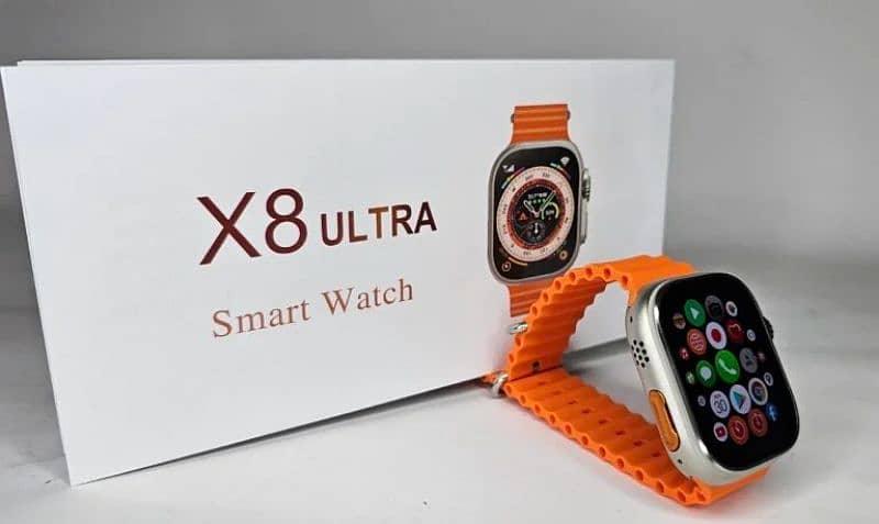 Watch X8 Ultra With Sim and 4G WiFi New Box Pack 0