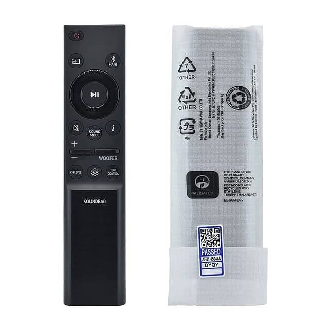 Samsung sound bar original  Remote comfortable With all Samsung model 1