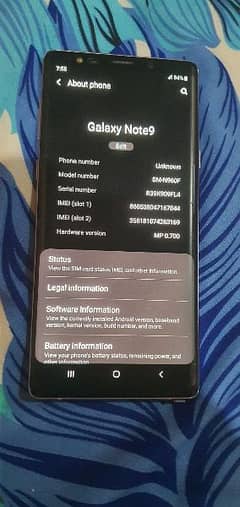 Samsung Galaxy Note 9 dual sim
