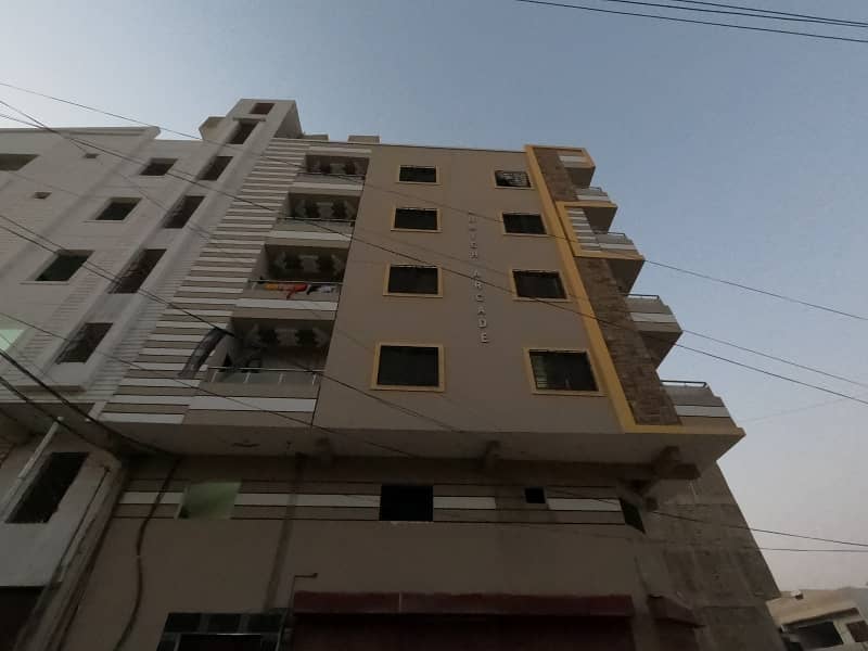 In Karachi You Can Find The Perfect Corner Flat For sale 0