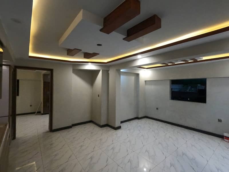 In Karachi You Can Find The Perfect Corner Flat For sale 13