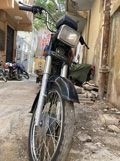 urgent sell new condition 70 cc bike