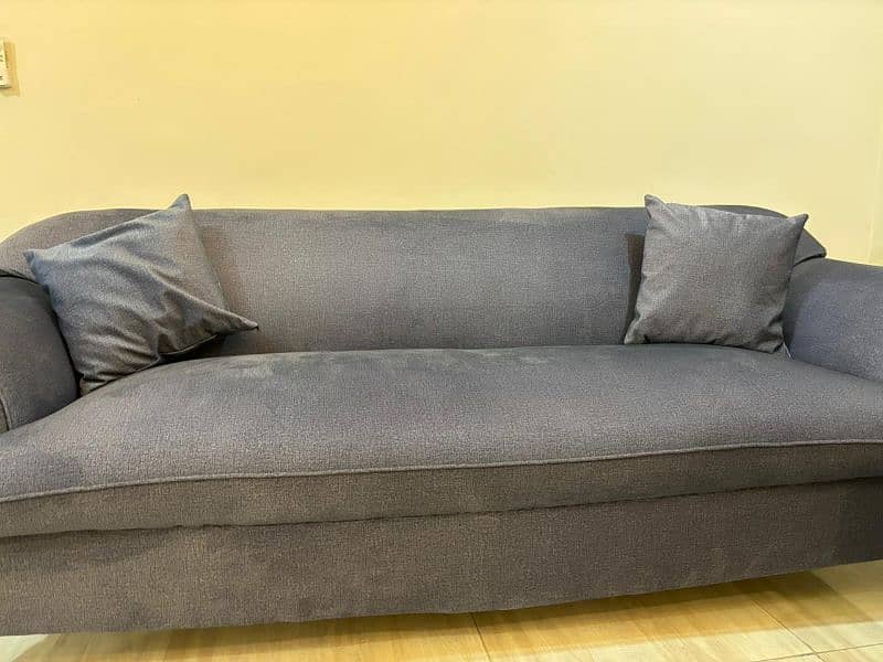5 Seater (3+2) SOFA SET with NEW UPHOLSTERY 1
