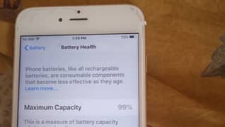 iphone 6plus nonpta 10by8condition battery 99