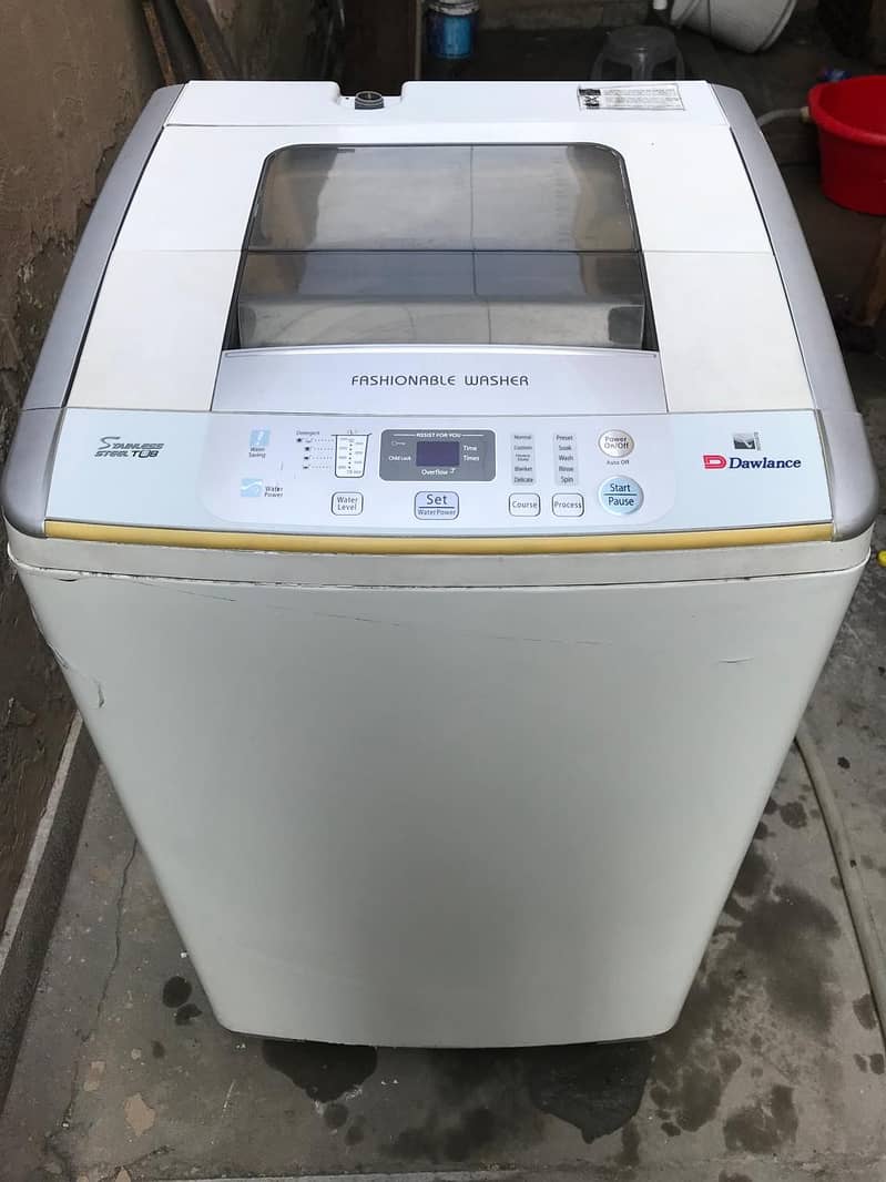 Dawlance fully automatic washer dryer 7Kg faulty drive gear 0