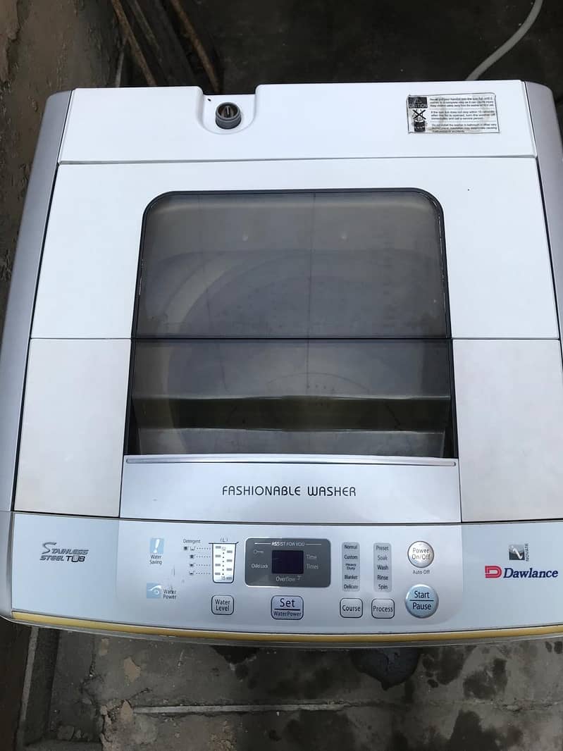Dawlance fully automatic washer dryer 7Kg faulty drive gear 1