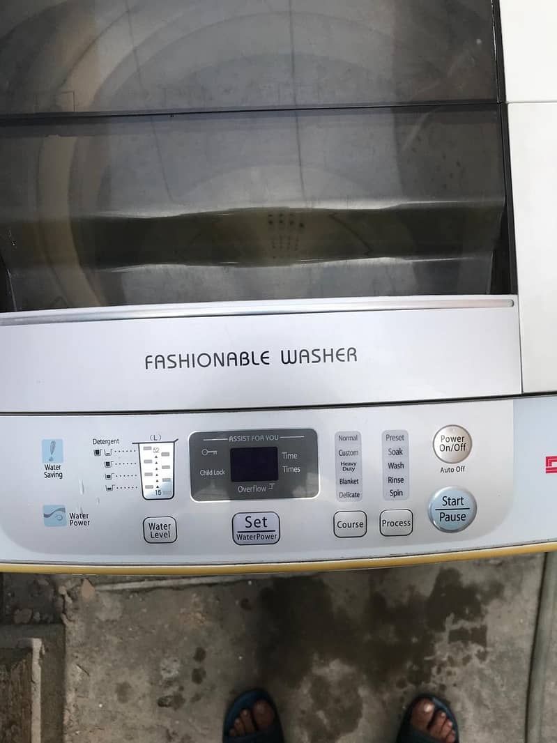 Dawlance fully automatic washer dryer 7Kg faulty drive gear 3