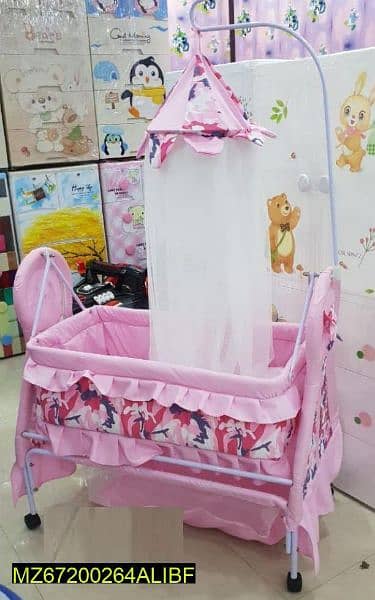 Baby Swing with Mosquito Net 2