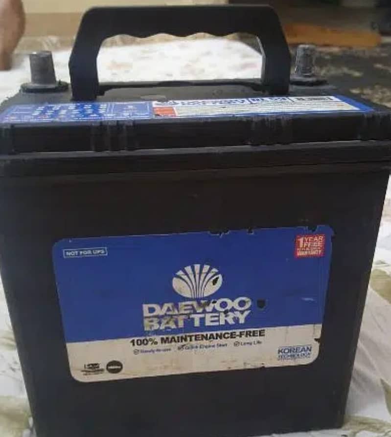 car daewoo battery in good condition 0