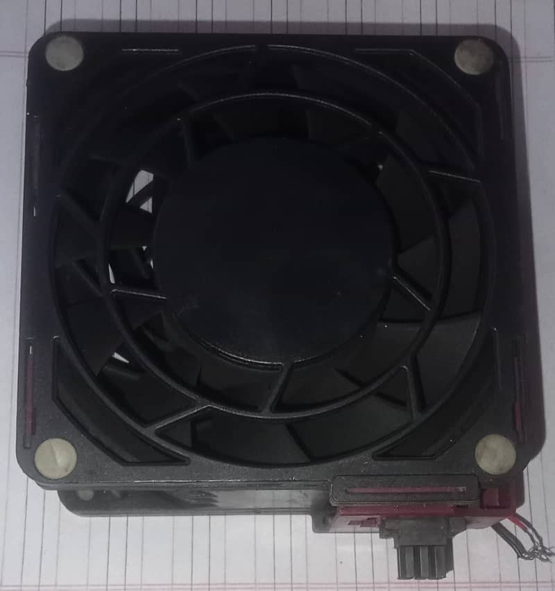 12 VDC Brushless Double Fan with Full Throw 1