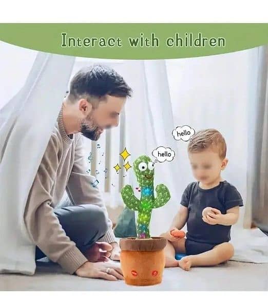 Dancing Cactus Toy for Kids 1