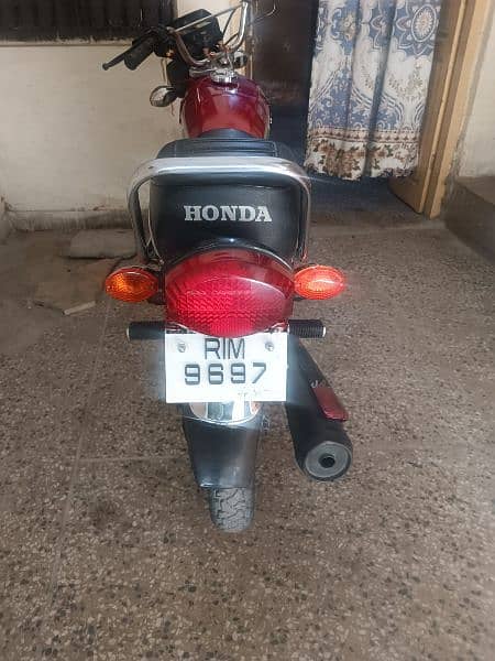 Honda 125cc  . 2017 model Rawalpindi number 0