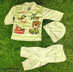 •  Fabric: Soft Blended
•  Available Size: New Born Baby
•