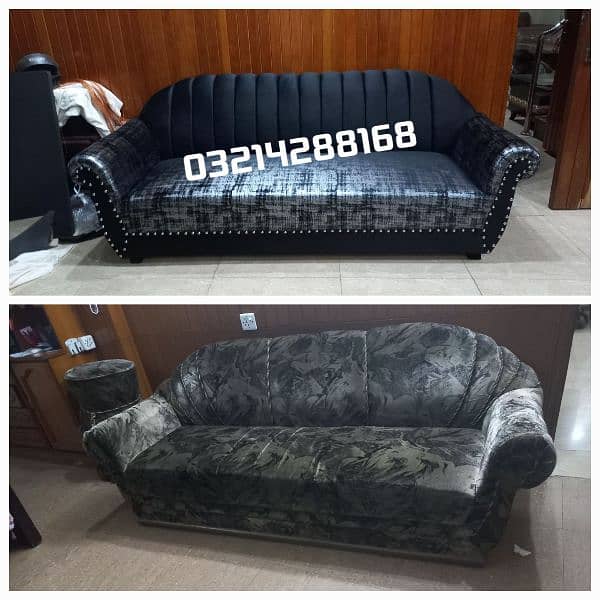 sofa repair / sofa cum bed / sofa set / fabric change / sofa poshish 13