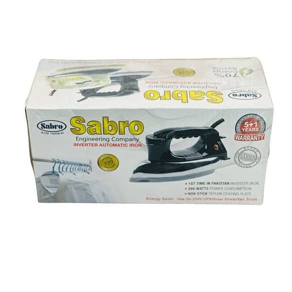 Sabro Inverter Iron Solar Plus UPS Oprated Only 399W 3