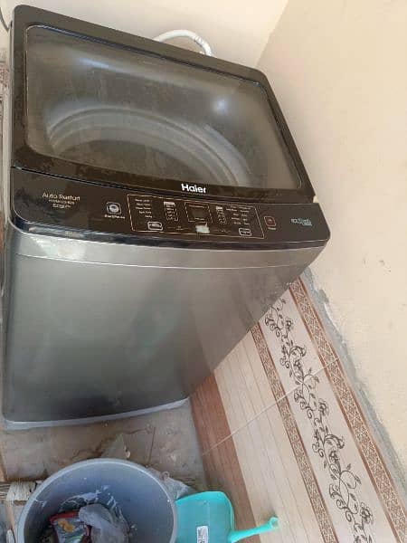 Haier Washing Machine and automatic dryer condition 10/8 6