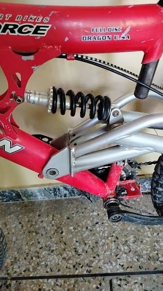 gears shocks disk brake full size bicycle 10/9 4