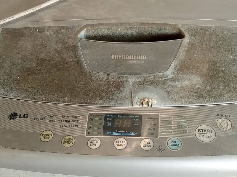 LG fully automatic washing machine 9 kg 8