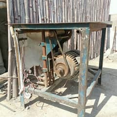 Heavy gauge wood cutter with 2 hp motor