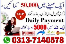 part time jobs available, online Earning, home work
