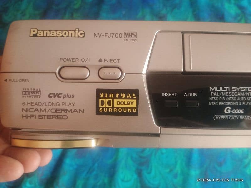 VCR fj700 0