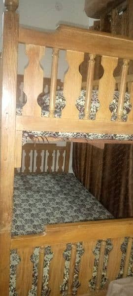 pine wood bunk bed for sale 1