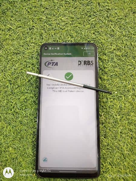 Moto g stylus 5G 2021 PTA approved no any folt  10 by 10 condition 3