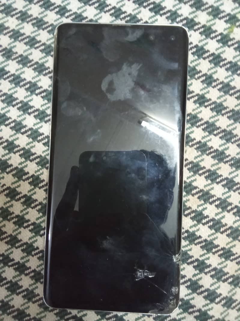 Samsung Galaxy S10 Plus5g PTA Approved Pannel And Back Broken 5