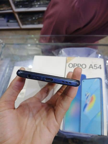 oppo a54 lush condition full new with box 3