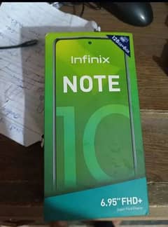 Infinix note 10 pta aprof box charger hai sach