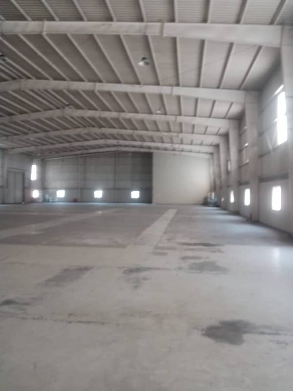 37000 sq. ft. Neat and clean factory available for rent in Sunder Estate Lahore 8