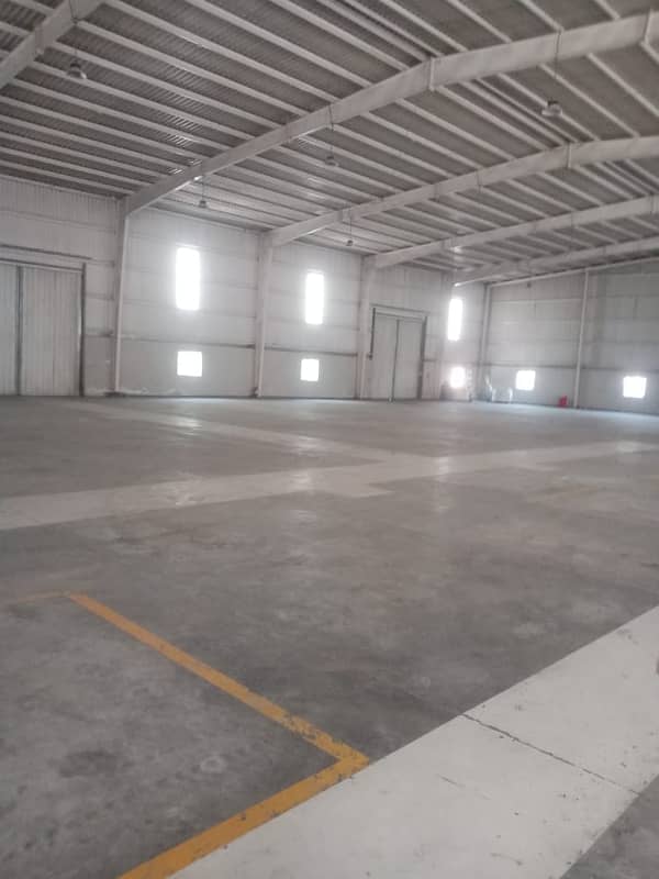 37000 sq. ft. Neat and clean factory available for rent in Sunder Estate Lahore 9
