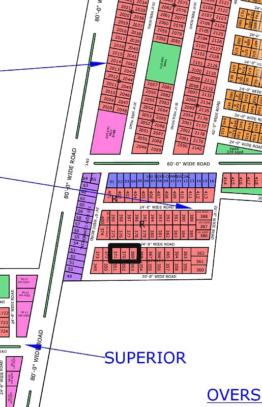 North Town Residency Phase 1 Executive Block 120 SqYard Sub-Lease Plot 0
