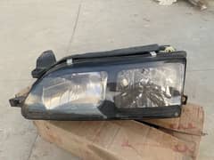 Indus Corolla ae101 front grill and Canadian headlight