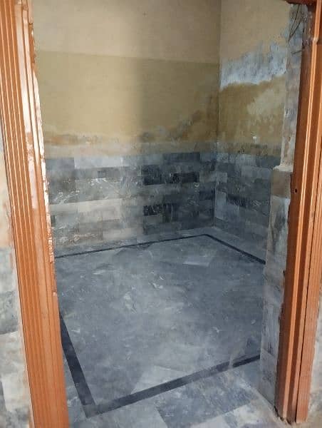 Three room Flate marble fitted, separate electric meter, what's app on 5