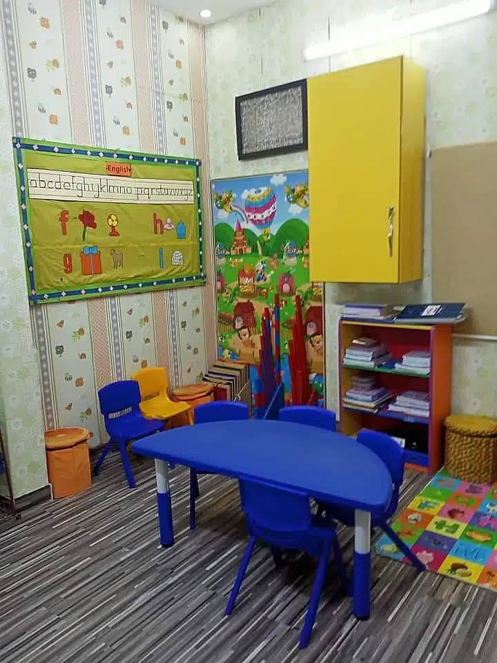 Montessori School and Day Care Setupb for sale in karachi 8