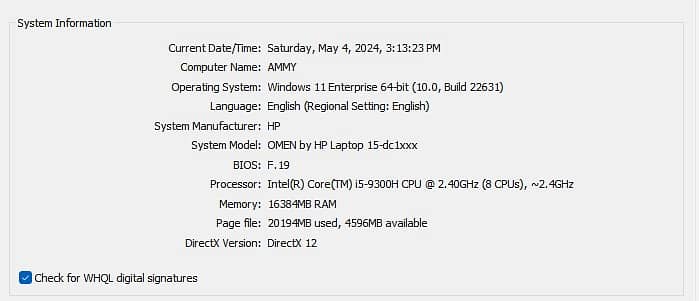 HP OMEN 15 Gaming Laptop | i5 9th Gen | RTX 2060 6GB 3
