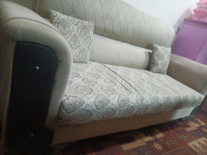 Wooden sofa set 1