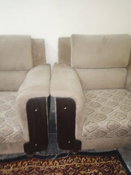 Wooden sofa set 7