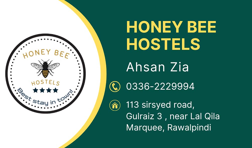Boys Hostel rooms available in Gulraiz 3, near Lal Qila Marquee 0