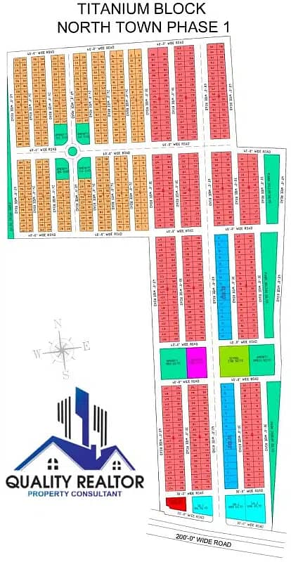 Titnium Block 80 sq yard plot available in 4 year installment 3