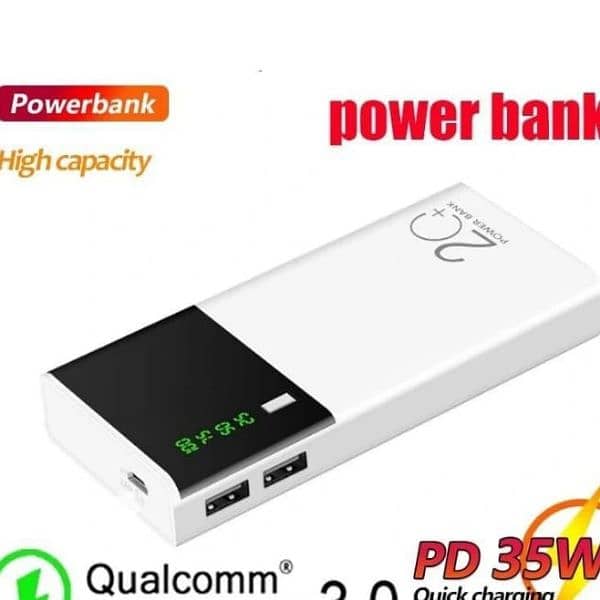 Power bank 35 W fast charging Free Delivery 1