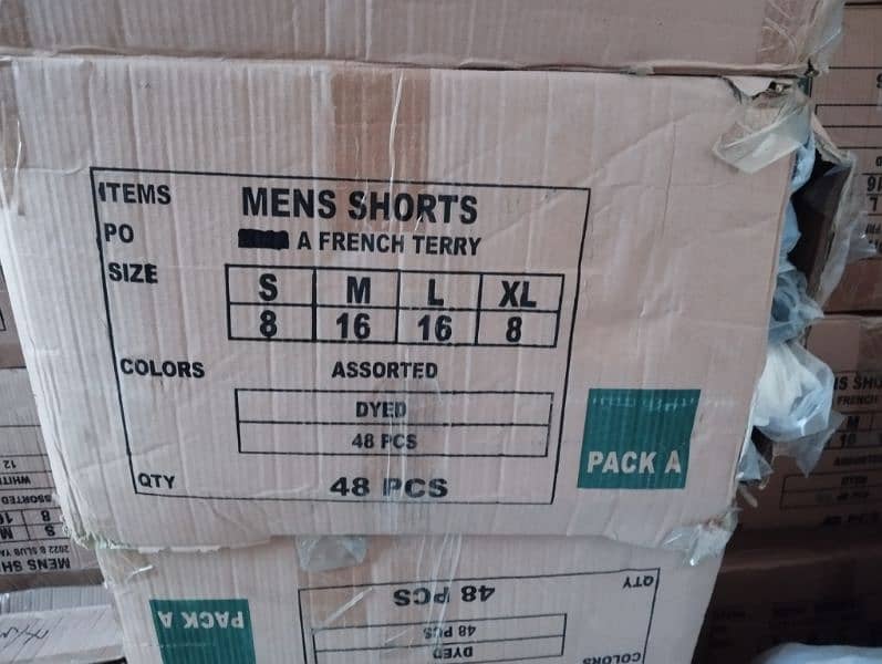 mens shorts stock lot leftovers 15