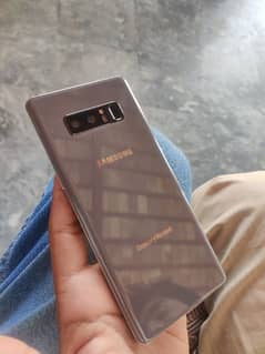 Samsung Note 8 with box for sale 9/10 condition