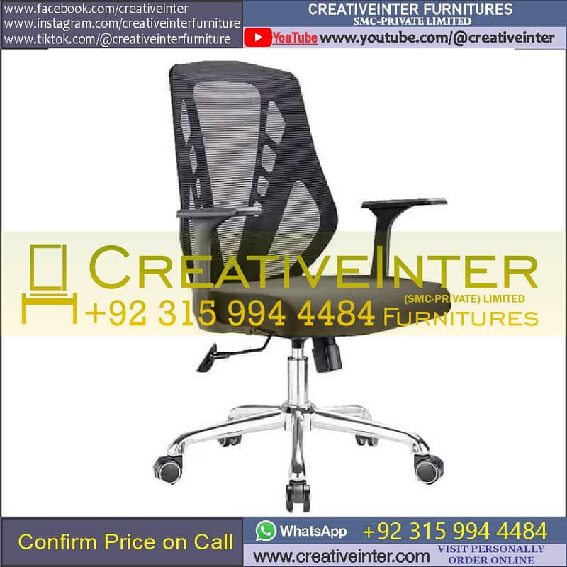 Gaming Study Office table Executive Chair Workstation Reception Desk 3